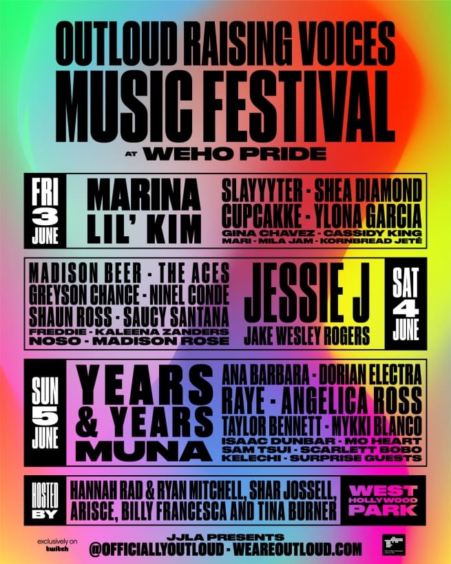 WeHo Kicking Off PRIDE with OUTLOUD Music Festival - ECHO