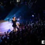 Photo of Lauren Spencer Smith performing for a crowd at Boston's Paradise Rock Club.