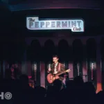 Photo of Gabe James performing at The Peppermint Club