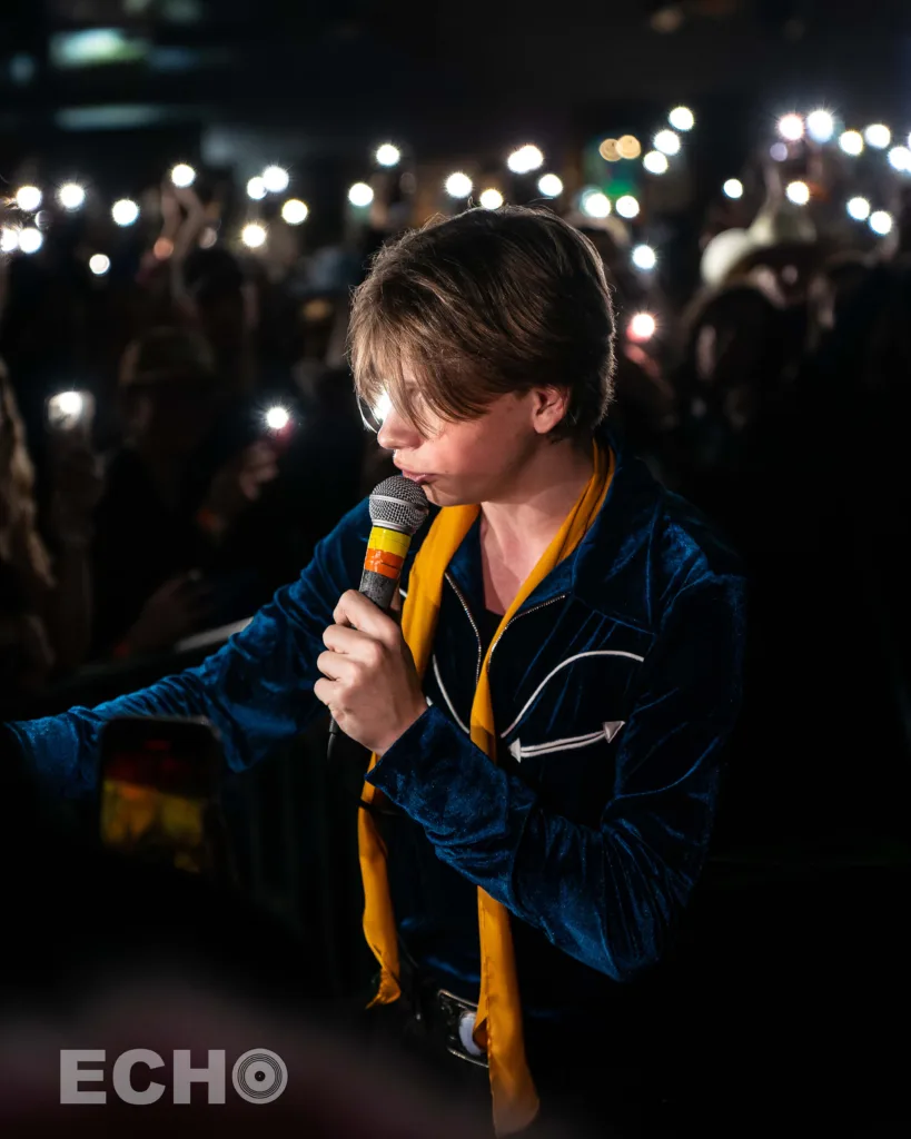 Photo of Mason Ramsey performing in Boston