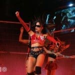 Photo of Anitta performing in Boston