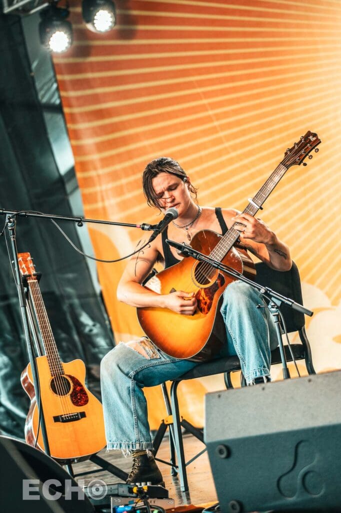 Adrianne Lenker at Newport Folk Festival