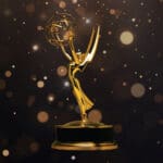 Press image of an Emmy Award Statuette