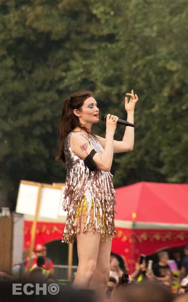 Sophie Ellis-Bextor performing at FABULOSO Fundraiser Festival