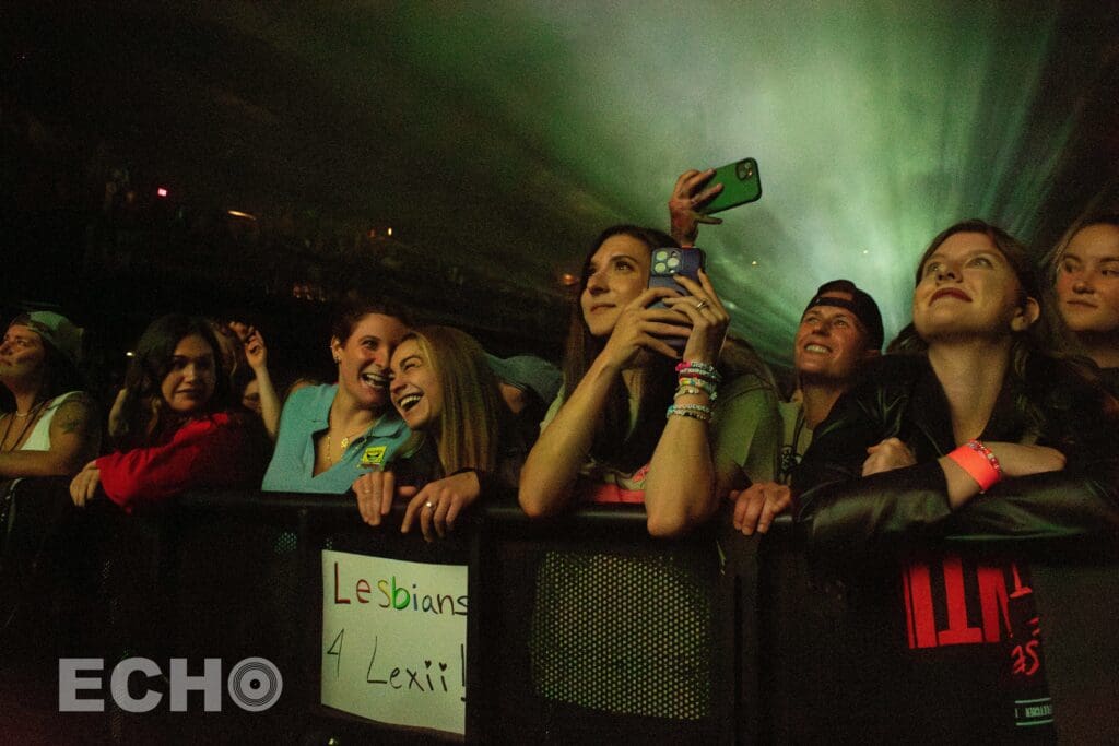 Photo of crowd at FLETCHER concert