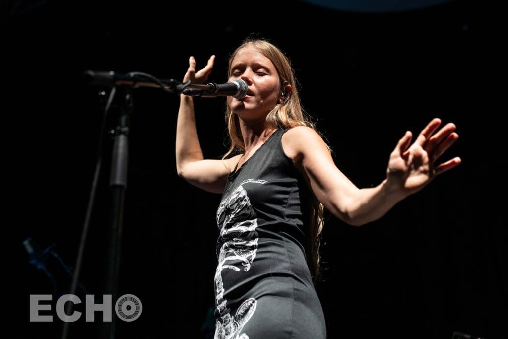 Photo of Alice Phoebe Lou performing in Boston